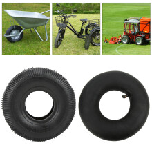 4.10‑3.50‑4 Inner Tube Tire Thickened Rubber 4.10/3.50‑4 Inner Outer Tyre Pneumatic Tire Replacement