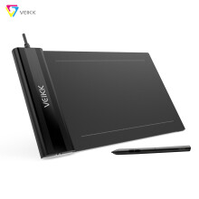 VEIKK S640 Graphics Digital Tablet with Battery-free Pen 8192 Levels Pressure Sensitivity Electronic Drawing Tablet Compatible With Android
