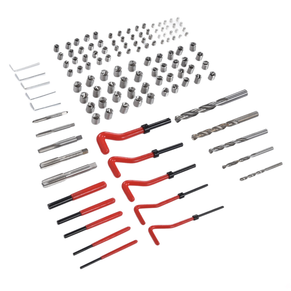 125Pcs Drill Tap Set M5 M6 M8 M10 M12