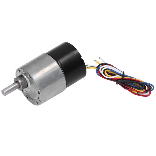 JGB37-3525 DC12V Motor reductor 960RPM Eje de 6mm 1