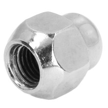 Écrou de roue bombé en acier M12x1,5 1 pièce noir