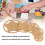 Set di stencil acrilici da 5 pezzi – Modelli 5x5-10x10 cm 11
