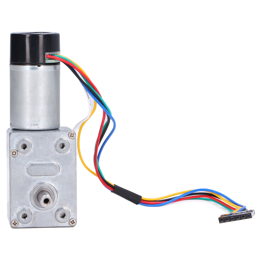 High Torsion Worm Gear Motor Full Metal Self Locking Encoder Reduction Motor Single Shaft10rpm Dc12v 8781322014372