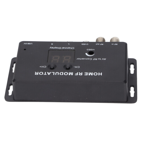 M70 noir ABS modulateur vidéo UHF 471.25-855.25MHz