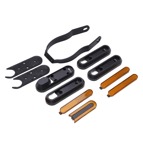 PRO2 Set copricerchi per mozzi delle ruote, 2 pezzi, 99x29mm Giallo 2