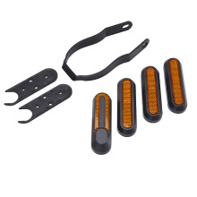PRO2 Set copricerchi per mozzi delle ruote, 2 pezzi, 99x29mm Giallo