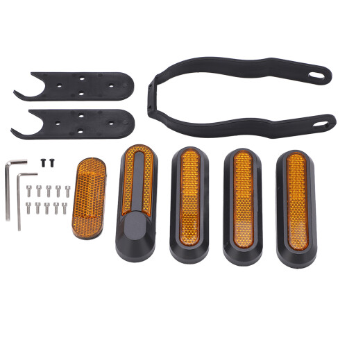 PRO2 Set copricerchi per mozzi delle ruote, 2 pezzi, 99x29mm Giallo 1