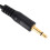 2 pièces de câble de synchronisation PC 3,5 mm noir 30-80 cm verrou à vis 7
