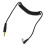 2 pièces de câble de synchronisation PC 3,5 mm noir 30-80 cm verrou à vis 10