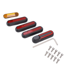 5 pièces M365 rouge 3.9in couvercles de moyeux de roue pour scooter