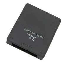 Scheda di memoria PS2 da 232 MB ad alta velocità in ABS nera