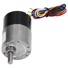 JGB37-3525 Motore a ingranaggi in rame 12V 37x6 mm albero a D