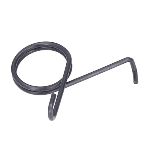 Tensor de cadena de bicicleta negro con rodillo y resorte 2