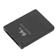 Scheda di memoria PS2 ad alta velocità da 264MB standard nera