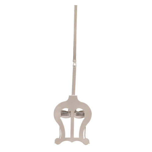 Porte-partitions de marche Type B en fer argenté, portable 2