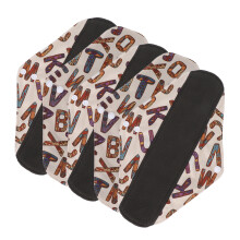 5 pièces G72 tampons réutilisables au charbon de bambou 20x30cm