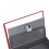 Cassetta di sicurezza a forma di libro - 536 g, 18,9 oz, Colore Rosso 13