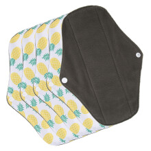 M26 5 pièces Serviettes hygiéniques lavables pour femmes 18x25cm Réutilisables