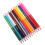 Crayons de couleur hexagonaux à double pointe 24 couleurs 3