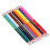 Crayons de couleur hexagonaux à double pointe 24 couleurs 11