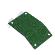 Piattaforma M in acrilico per tartarughe, piattaforma di arrampicata, verde