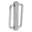 2 piezas de hebilla deslizante rectangular de acero inoxidable 316 de 50 mm 9