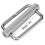 2 piezas de hebilla deslizante rectangular de acero inoxidable 316 de 50 mm 6