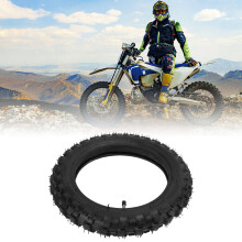2.50‑10 Inch Off Road Tire and Inner Tube Replacement for CRF50 Dirt Bike with Straight Vavle