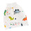 Dinosaur L ropa interior impermeable unisex para niños pequeños 4