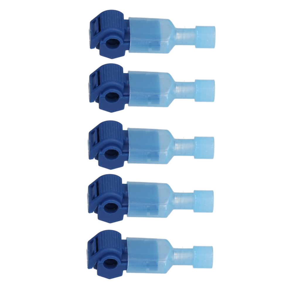 120Pcs T Tap Wire Connectors Self Stripping Quick Splice Wires Terminals Mdfn2â250 5071322023560