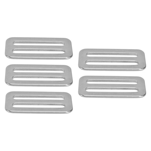 ZY-RZK-2 304SS Boucle réglable 64x32x2mm 50mm 1