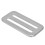 ZY-RZK-2 304SS Boucle réglable 64x32x2mm 50mm 8