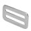ZY-RZK-2 304SS Boucle réglable 64x32x2mm 50mm 6