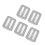 ZY-RZK-2 304SS Boucle réglable 64x32x2mm 50mm 14