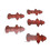 Pee Pad Aid Fire Hydrant 10 feuilles 18,5 x 10 cm blanc 8