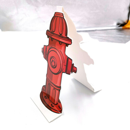 Pee Pad Aid Fire Hydrant 10 feuilles 18,5 x 10 cm blanc 2