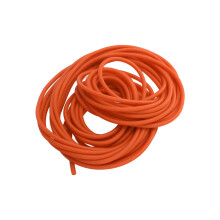 2050 10 m Tubo elástico de látex para exteriores naranja 2mm/5mm
