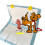 Pee Pad Aid Fire Hydrant 10 feuilles 18,5 x 10 cm blanc 5