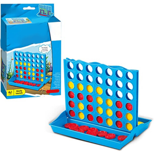 Classico Quattro Scacchi da Tavolo Blu 15,512,813 cm 1