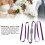 Modello: cintura di strass, 55 g, 2,6 m, viola 3