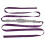 Modello: cintura di strass, 55 g, 2,6 m, viola 13