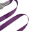 Modello: cintura di strass, 55 g, 2,6 m, viola 5