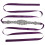 Modello: cintura di strass, 55 g, 2,6 m, viola 2