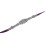Modello: cintura di strass, 55 g, 2,6 m, viola 8