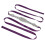 Modello: cintura di strass, 55 g, 2,6 m, viola 16
