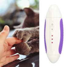 Affûteur d’ongles pour animaux de compagnie 700 mAh Lumière LED rechargeable