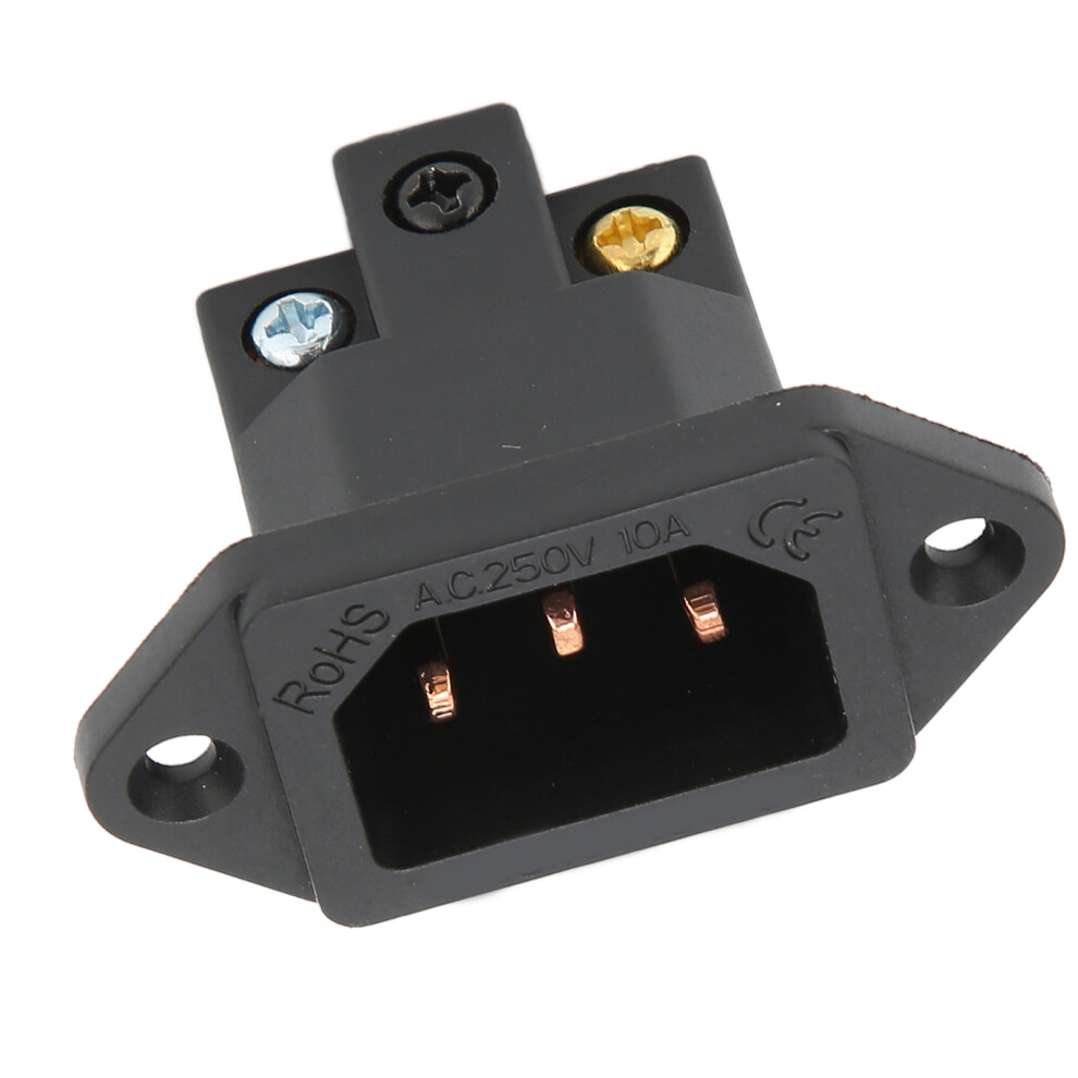 Monosaudio Ib70(C) Pure Copper Iec Female Power Socket Panel Mount Plug Power Connector Tailstock 100Â250V 3481322025914