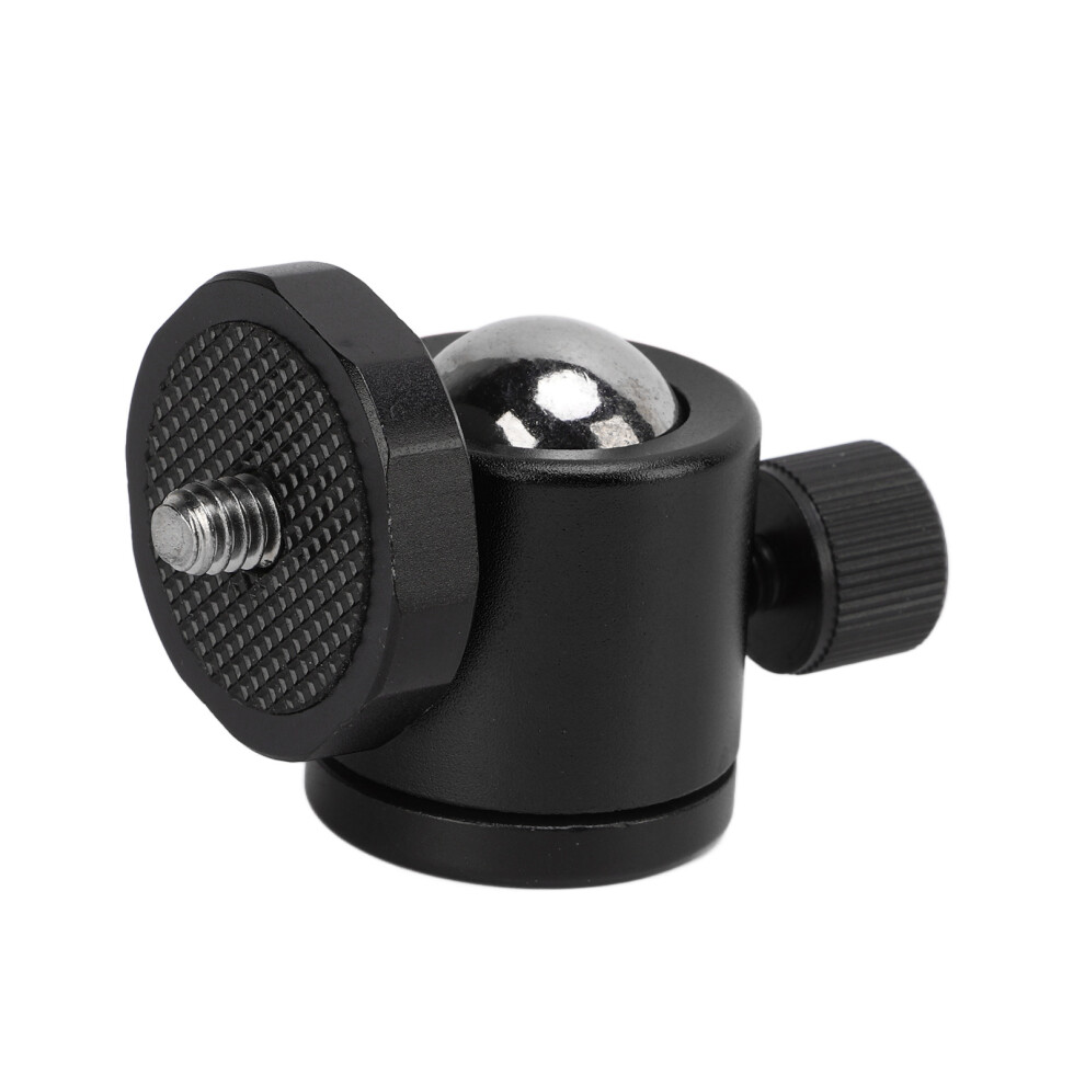 Tripod Ball Head Camera Mount Aluminium Alloy 360 Rotating Universal For Tripod Slr Camerablack 8361322026058