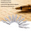 10Pcs Calligraphy Nib Comfortable Writing Good Performance Light Weight Art ToolsB5 9