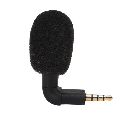 Mini microfono omnidirezionale da 3,5 mm, 360 7 g, per telefono, plastica 1
